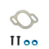 Rc Accessories For ARRMA For GORGON 1/10 Monster Truck 2WD Stainless Steel Motor Mount Washer Plate RC Car Upgrade Parts view 2