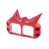 RC Upgrades For Axial For Wraith 90018 RR10 For Capra 1.9 For UTB 1/10 Aluminum Steering Servo Guard Protective Cover Mount RC Car Bouncer(Red) view 2
