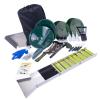 Hamwesh Folding Aluminum Alloy Sluice Box, 50in Compact Portable Gold Prospecting Equipment with Miners Moss, Mining Equipment for River Stream Gold Panning Dredging Exploration view 1