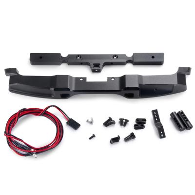 RC Car Light Strips Kit For Axial For SCX10 III AXI03006 AXI03007 For Gladiator For Wrangler 1/10 Metal Front/Rear Bumper With Light RC Car(Rear)