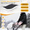1 Pair Stroller Hand Warmer Gloves Waterproof and Snowproof Stroller Mittens Winter Extra Thick Pushchair Handmuff for Pushchair Stroller Handbar (Pink) view 3