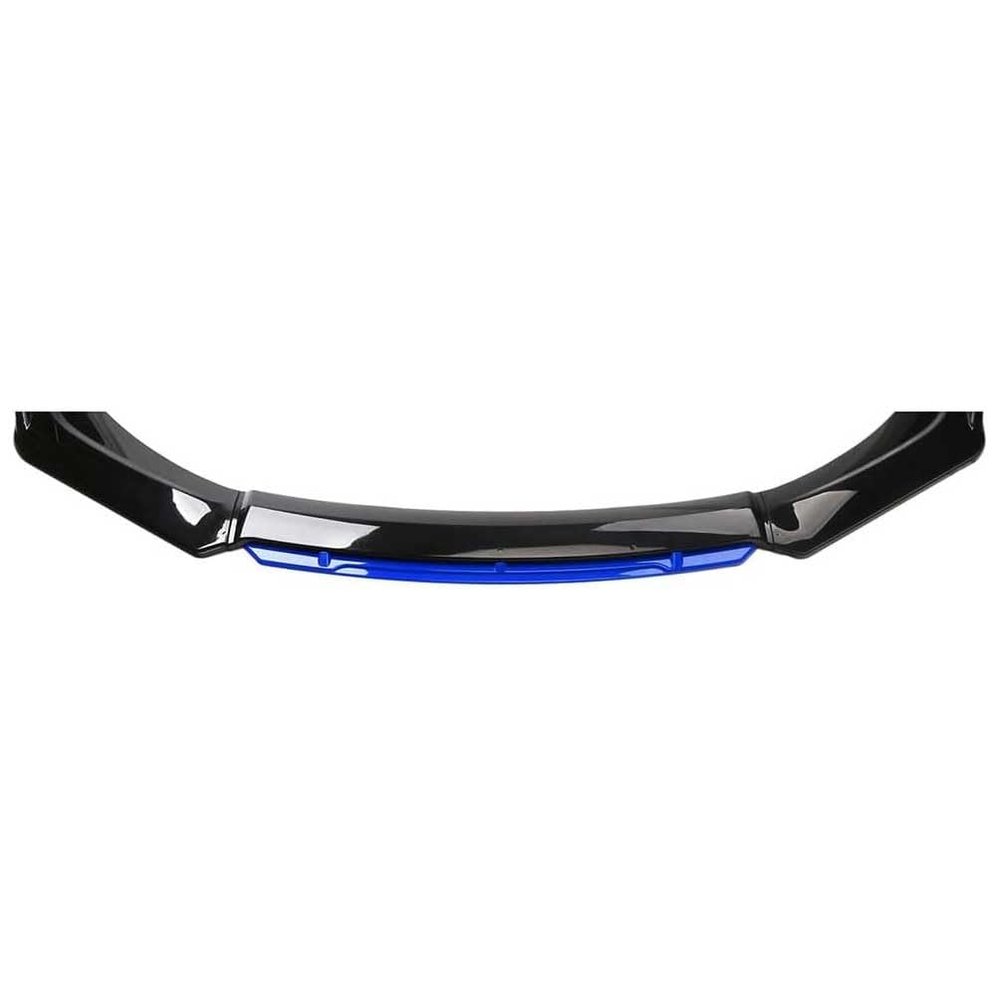 Car Front Spoiler for Peugeot 3008 4007 5008 Rifter Bipper RCZ, Bumper Guard Lip Chin Splitter Diffuser Anti-Scratch Trim Air Dam Protector Adjustable Accessories,C-Black Blue