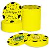 100 Custom Poker Chips,Durable ABS,Drink Tokens Personalized Your Photo,Logo or Image,Double-Sided UV Color Printing,Custom Tokens for Bar,Party,Company Logo and Promotions&Gift,9 Colors (Yellow) view 1