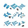 For Ud1201 Ud1202 Ud-12pro 1/12 Metal Front And Rear Suspension Arm Steering Assembly Kit Rc Car Upgrade Parts Accessories Models Parts(Blue) view 1