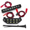 RC Car Light Strips Kit For DBXL 1.0 4WD Scale XL 1/5 For Desert Roof Lights Bar Front Rear Spotlight Taillight For Buggy Upgrade Parts(Front and Rear) view 1