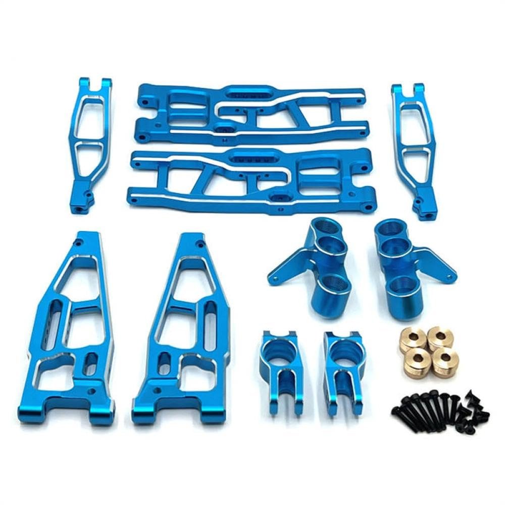 Metal Upgrade Compatible with FS 1/8 Tank Sharks Thunder RC Car(Sky Blue)