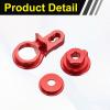 MECCANIXITY 25T Steering Servo Arm Horn Aluminum Alloy for TRX-4 TRX-6 1/10 RC Crawler Car, Red view 3