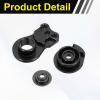 MECCANIXITY 2pcs 25T Servo Horn Arm Adjustable 3 Hole High-Torque Aluminum Alloy Servo Arm for 1/10 RC Model Car Truck Robot Boat Airplane, Black view 3
