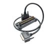 OYUXICWD 1PC New B2/B3-L Servo Driver CN1 Plug Terminal Block Module DB44 Adapter Board ASD-MDDS4444(Terminal Block with 2M Cable) view 1