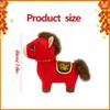 2026 Chinese New Year Plush Decoration Year of The Horse Mascot Plush Chinese Horse Toy for Spring Festival Lunar New Year Zodiac Souvenir Party Gift Home Office Car Window Dcor(Qilin) view 2