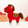 2026 Chinese New Year Plush Decoration Year of The Horse Mascot Plush Chinese Horse Toy for Spring Festival Lunar New Year Zodiac Souvenir Party Gift Home Office Car Window Dcor(Qilin) view 4