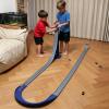 FateGo Gravity Race Track Toy for Kids with Curved Track Pieces,Dual-Lane Die-cast Car Track Set Compatible with 1/64 Cars view 2
