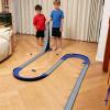 FateGo Gravity Car Race Track with Double Turn Curved Track Pieces, Dual-Lane Car Ramp Toy for 1:64 Die-cast Cars view 2