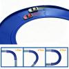 FateGo Gravity Car Race Track with Double Turn Curved Track Pieces, Dual-Lane Car Ramp Toy for 1:64 Die-cast Cars view 3