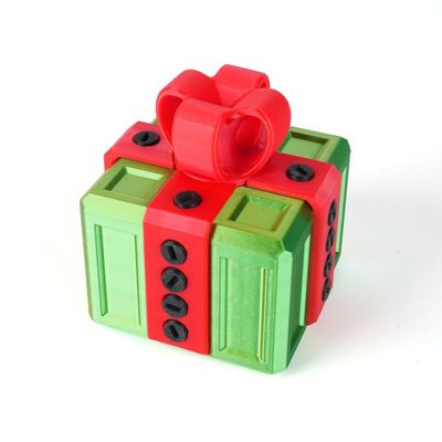 Annoying Gift Box with Screws, Funny Prank Puzzle Box for Adults & Teens