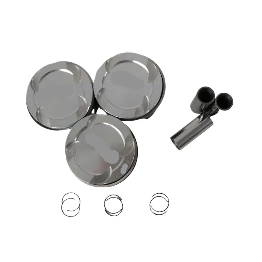 FFIPYURC 3PCS Piston and Ring Set Compatible with 1. 5T Engine Models Replacement for Select Vehicles