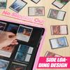 16-Pocket Card Binder - Card Binder Hold 832 Cards with Durable PU Leather & Side Loading for Baseball, Sport, MTG, TCG, PKM, Game Cards, Regular Cards Binder Double Sided Pocket Collector Album(Pink) view 4