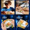 2-Pack 3D Maze Cube Puzzle, Battle Set for 2 Players, 2-in-1 Twist & Roll Brain Teaser Toys, Family Game Night & STEM Learning Gifts for Kids Teens (Blue & Yellow) view 4