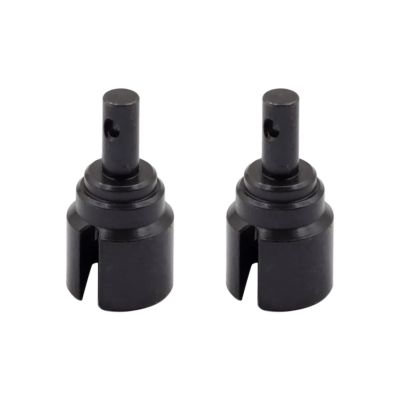 RC Accessories for MJX 16208 14209 14210 14301 16421 1/14 2 Pcs Differential Dog Bone Cups Suitable RC Full Series for Universal Parts Accessories(Black)