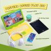 Lullulii Kids Pretend Play Home Office Playset,Toddler Pretend Play Toys Set from Home Includes Kids Laptop/Smartphone/LCD Writing Tablet/Adjustable Headset & Coffee Cup Gifts for Boys/Girls Ages 3-7 view 2