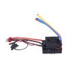 60A ESC Electronic Speed Controller, Brushless Waterproof ESC for 1/10 RC Car, High Performance RC Accessory with 5.8V/3A BEC, Enhanced Throttle Response for 2 3S Li Po/4 view 3