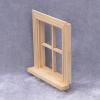 1/12 Scale Miniature Window Frame for Architecture Models and Toy House Decors Dollhouses Window Unpainted view 4