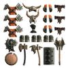 RBLOCTOYNY Viking Weapons & Armor Building Block Accessories Set, Medieval Helmets Axes & Armor Parts for Battle Scenes, Compatible with Building Blocks, Gift for Hobbyists & Display Builders (54PCS) view 2