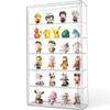 23.6'' Extra Large Wall Mounted Acrylic Display Case for Collectibles 13.8'' x 4.7'' x 23.6'' Clear Figures Collection Display Cases Storage Box Dustproof Showcase with 5 Adjustable Shelves view 1