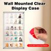 23.6'' Extra Large Wall Mounted Acrylic Display Case for Collectibles 13.8'' x 4.7'' x 23.6'' Clear Figures Collection Display Cases Storage Box Dustproof Showcase with 5 Adjustable Shelves view 4