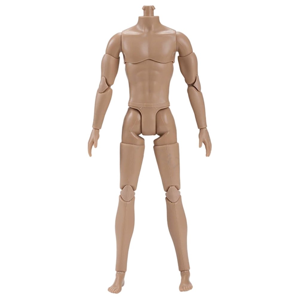 Action Figure, Multi Jointed Movable Male Muscular Action Figure Body for Display Doll Collection, Medium