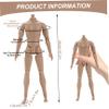 Action Figure, Multi Jointed Movable Male Muscular Action Figure Body for Display Doll Collection, Medium view 2