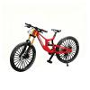 Generisch Finger Bicycle Model, 1:10 Mountain Bike Model Toy, Finger Mountain Bike Model Ornaments, Miniature Fingers Bike, Mini Bend Bicycle Model (Grey) view 3