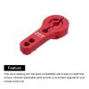 MECCANIXITY 8 Pcs Metal Servo Horn 25T Steering Arm 35mm Length Red Suitable for DIY RC Car/Boat/Airplanes Boat Model Accessories with 2 Pcs Screws view 4