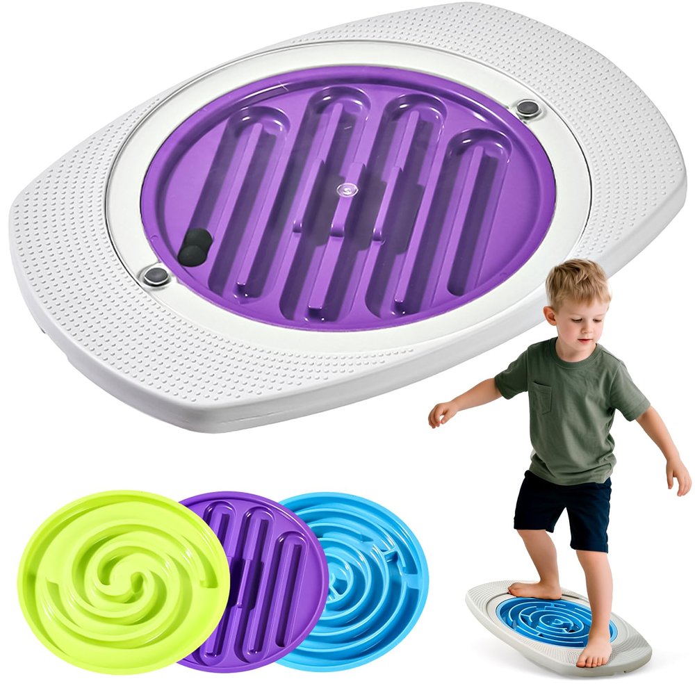 Maze Balance Board for Kids Toddlers Wobble Board for Core Balance Training