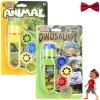 Dinosaur Projector Flashlight, 2026 New Dinosaur Light Projector with 24 Dinosaur Images, Projects onto Walls, Ceilings, and Tents(Animals+Dinosaurs) view 1