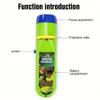 Dinosaur Projector Flashlight, 2026 New Dinosaur Light Projector with 24 Dinosaur Images, Projects onto Walls, Ceilings, and Tents(Animals+Dinosaurs) view 2