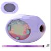 Case for Takara Tomy PuniRunes, Soft Silicone Shock-Proof Cover for Takara Tomy PuniRunes Virtual Pet, Anti-Scratch Kawaii Shell with Lanyard, Durable Full-Body Protection (Purple) view 1