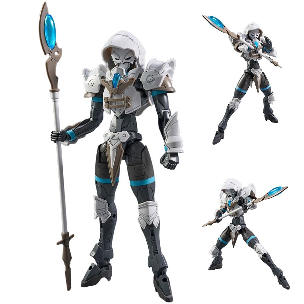 MABAIUDE Mecha Action Figure Kits 30MF Liber Wizard Figure Articulated Assembly Mecha Model Super Action Statue with Parts, Xmas New Years Gifts Collectible