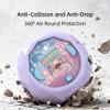 Silicone Case for Electronic Pet Game Console, Compatible with Takara Tomy Punirunes, Waterproof, Sweatproof & Anti-Shock Anti-Drop (Purple) view 3
