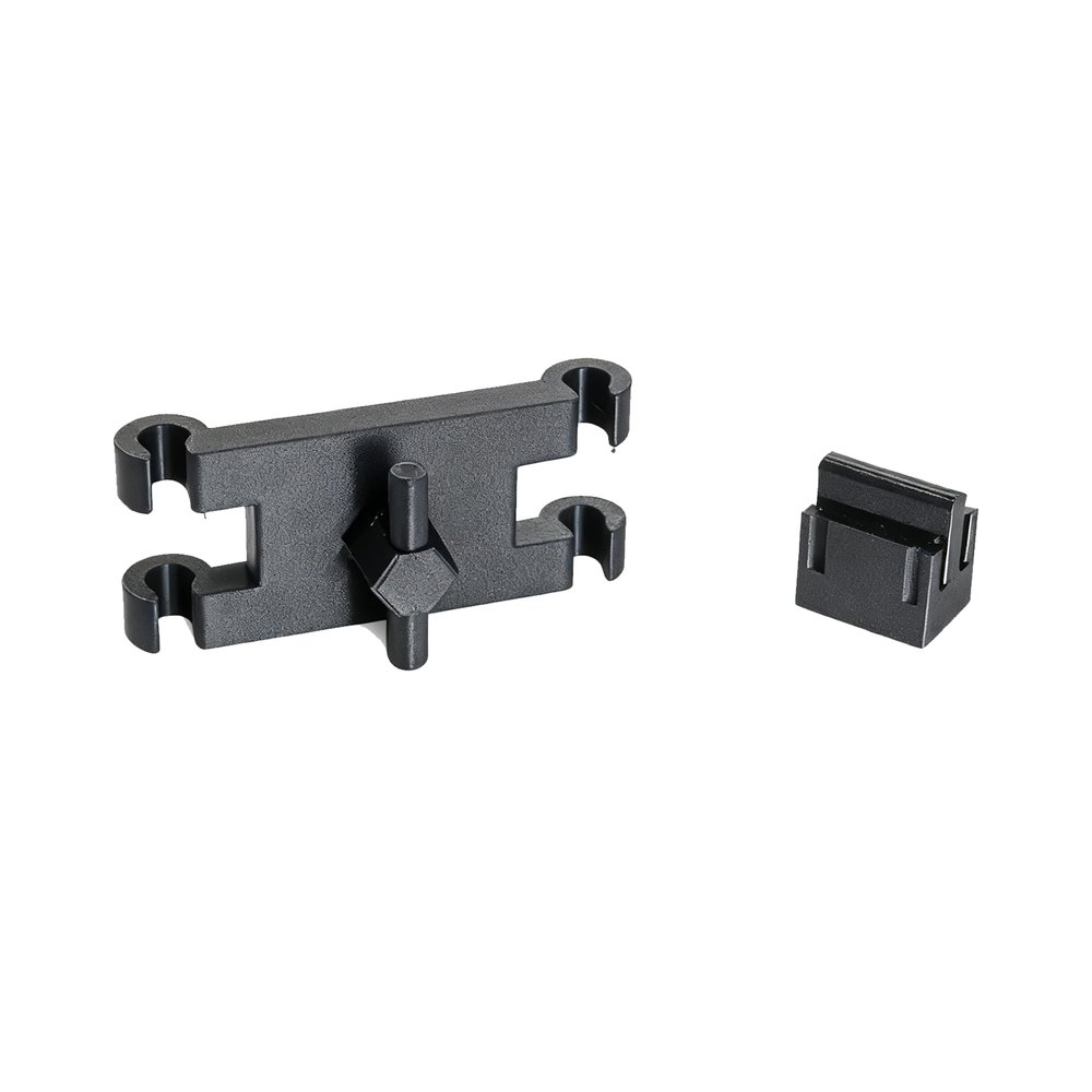 Dual Launcher Coupler Link for Beyblade X, Tool-Free Snap-Fit Connector for L & R String Launchers, Ideal for Combo Testing and Solo Play