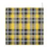 GuoChe Yellow Black Plaid Pattern 3-Pack Cotton Washcloths for Kids, Towels for Boy, Girl, Absorbent Face Cloths view 1