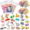 3D Printed Animal Figurines Set, Mini Animals Articulated Flexible Fidget Toys for Kids Adults, Cute Desk Pets Decor for Party Favors, Valentines Day Gifts for Kids (Valentine's Day Animals) view 1
