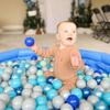 BBRUN Ball Pit Balls 1000 Count Play Plastic Balls for Ball Pit Playpen BPA- Free Crush Proof Crawling Tunnels Balls for Pet Dogs (1000 Count, Dark Blue) view 3