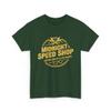 Vintage Mechanic Midnight Speed Shop Graphic Hot Rod Drag Racing Garage view 1