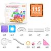 NEOFORMERS 115Pcs Magnetic Marble Run Set for Kids, STEM Building Toys with Racing Track Tiles, Funnels & Slopes, 3D Construction Marble Maze Educational Learning Gift for Boys & Girls Ages 3-8+ view 3