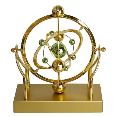 ANGESHA Premium Permanent Motion Desk Toy with Steel Globes for Office Calm Ease and Creative Focus Enhancement