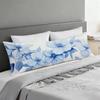 Long Body Pillow for Adults 20x59 Inch, Simple Bed Pillows Modern Double Sided Print Linen Throw Pillows Covers, for Side Sleeping Pregnant Pillow with Zipper for Home Bed Living Room Decor J0-259 view 2
