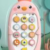 ZJchao Baby Phone Toys Early Educational Learning Machine Simulation Music Telephone Toy with Teether for 1 to 3 Years Old Toddlers ABS Material Bright Colors (Pink) view 3