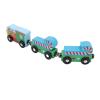 ariarly 3pcs Wooden Train Toy, Compatible with Train Series, for Children, Inspiring Imagination and Cognitive Development view 2