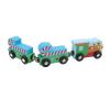 ariarly 3pcs Wooden Train Toy, Compatible with Train Series, for Children, Inspiring Imagination and Cognitive Development view 3